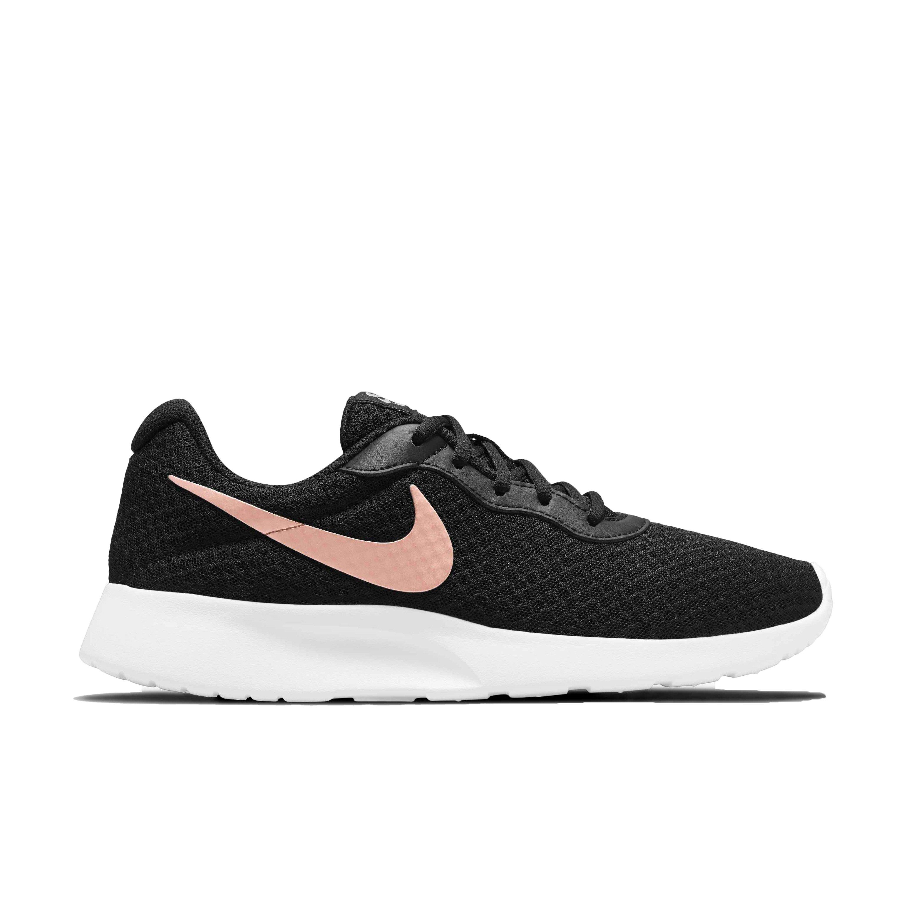 Nike tanjun womens on sale black red bronze